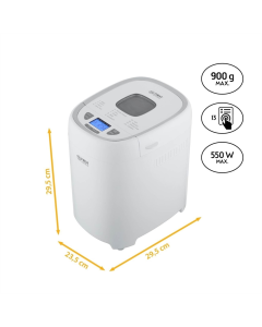 Хлібопіч First FA-5150-3 Білий (White)