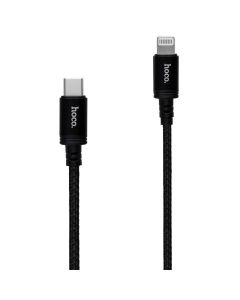 USB кабель Hoco X91 Type-C to Lightning 3мЧорний (Black)