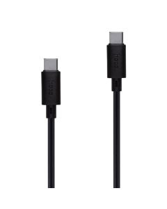 USB кабель Hoco X88 Gratified Type-C to Type-C 60W 2м Чорний (Black)