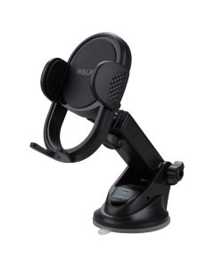 Автотримач Walker CX-013 висувний із затискачем та присоскою Чорний (Black)