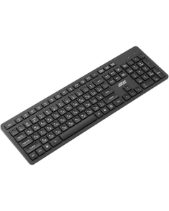 Клавіатура бездротова 2E KS260 WL EN/UKR (2E-KS260W8) Чорна (Black)