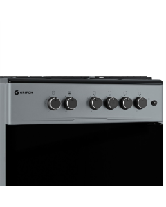 Плита Grifon G643A-CAWB3 Срібна (Silver)