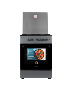 Плита Grifon G643A-CAWB3 Срібна (Silver)