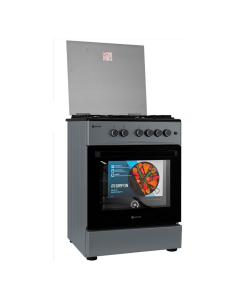 Плита Grifon G643A-CAWB3 Срібна (Silver)