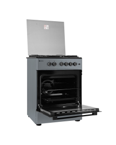 Плита Grifon G643A-CAWB3 Срібна (Silver)