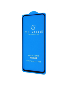 Захисне скло Samsung A35/A55/M35 Blade Antistatic Full Glue Чорне (Black)