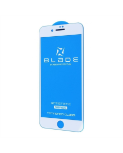 Захисне скло iPhone 7/8 Plus Blade ANTISTATIC 3D Біле (White)