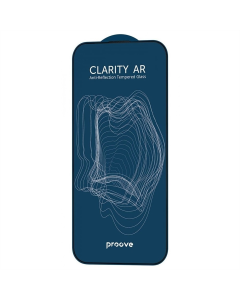 Захисне скло iPhone 14 Pro Max/15 Plus/16 Plus Proove Clarity AR 3D Чорне (Black)