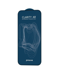 Захисне скло iPhone 15 Pro Max Proove Clarity AR 3D Чорне (Black)