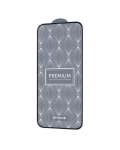 Захисне скло для iPhone 15 Pro Proove Premium 3D Чорне (Black)