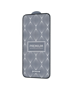 Захисне скло для iPhone 16 Pro Proove Premium 3D Чорне (Black)