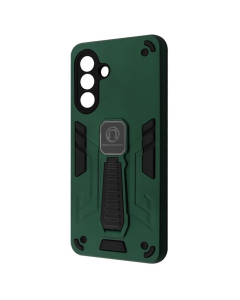 Чохол накладка для Samsung A36/A56 Armor Magnetic Зелена (Dark Green)