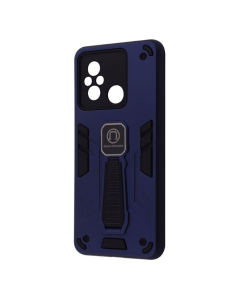 Чохол накладка для Xiaomi Redmi 12C Armor Magnetic Синя (Blue)