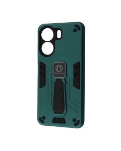 Чохол накладка для Xiaomi Redmi 13C / Poco C65 Armor Magnetic Зелена (Darkl Green)