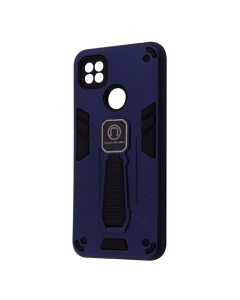 Чохол накладка для Xiaomi Redmi 9C/10A Armor Magnetic Синя (Blue)
