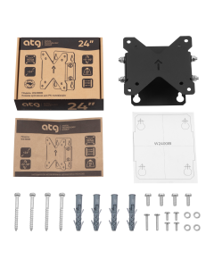 Кронштейн ATG W2400IB (200х200 Наклонный) Черный