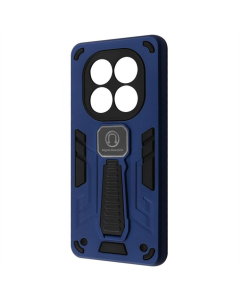 Чехол-накладка для Xiaomi Redmi Note 14 Pro Armor Magnetic Синий (Blue)