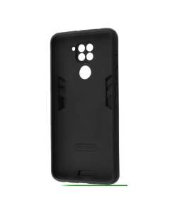 Чохол накладка для Xiaomi Redmi Note 9 Armor Magnetic Чорна (Black)