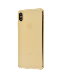 Чохол накладка для iPhone Xs Max Baseus Simplicity Series Case (TPU) Золота (Gold)