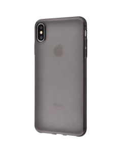 Чехол-накладка для iPhone Xs Max серии Baseus Simplicity Case (TPU) Черный (Black)