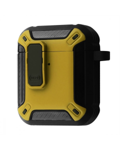 Чохол для навушників AirPods 1/2 Defender Case Жовтий (Yellow Black)