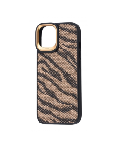 Чехол-накладка для iPhone 15 Pro Max Kajsa Glamorus Collection Золота (Бронза)