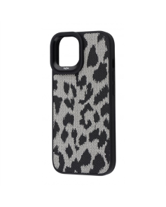 Чохол накладка для iPhone 15 Pro Max Kajsa Glamorus Collection Сіра (Silver)