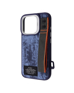Чохол накладка для iPhone 16 Pro Kajsa Outdoor Collection Tie Dye MagSafe Синя (Blue)