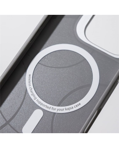 Чохол накладка для iPhone 16 Pro Max Kajsa Outdoor Collection Tie Dye MagSafe Чорна (Black)