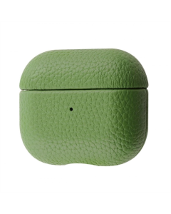Чохол для навушників AirPods 3 Leather Case Зелений (Olive)