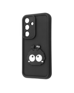 Чехол для Samsung S23 FE Pretty Things Черный (Black/Eyes)