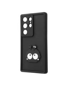 Чохол накладка для Samsung S25 Ultra Pretty Things Case Чорна (Black/Eyes)