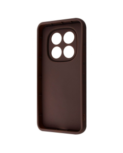 Чохол накладка для Xiaomi Redmi Note 14 Pro Pretty Things Case Коричнева (Brown/Fluffy White)