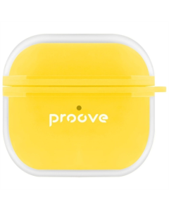 Чохол для навушників AirPods 4 Proove Air Bump Case Жовтий (Yellow)