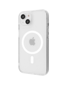 Чехол-накладка для iPhone 15 Proove Blossom Case с магнитным кольцом Белый (White)