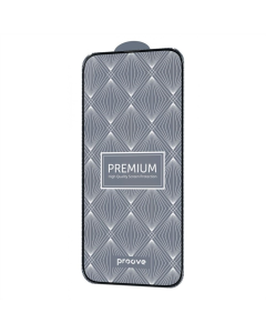 Захисне скло для iPhone 13/13 Pro/14/16e Proove Premium 3D Чорне (Black)