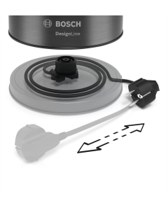Електрочайник Bosch TWK5P475 Срібний (Silver)