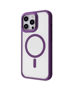 Чохол накладка для iPhone 13 Pro Max Proove Clear Essence Case MagSafe Фіолетова (Deep Purple) !