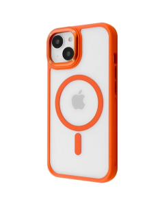 Чохол накладка для iPhone 14 Proove Clear Essence Case MagSafe Помаранчева (Orange)