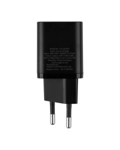 Зарядний пристрій Baseus Super Sillicone Quick Charge (USB-C) PD 25W Чорний (Black)