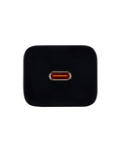 Зарядний пристрій Baseus Super Sillicone Quick Charge (USB-C) PD 25W Чорний (Black)