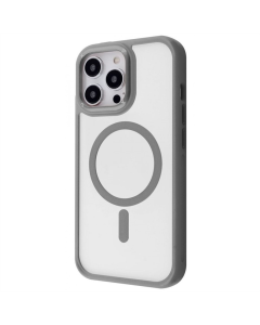 Чохол накладка для iPhone 15 Pro Max Proove Clear Essence Case MagSafe Сіра (Gray)