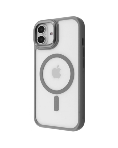 Чохол накладка для iPhone 16 Proove Clear Essence Case MagSafe Сіра (Gray)