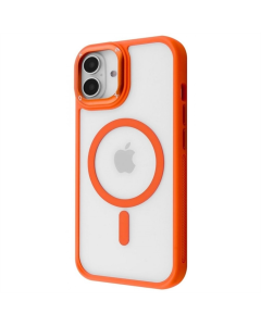 Чохол накладка для iPhone 16 Proove Clear Essence Case MagSafe Помаранчева (Orange)