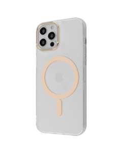 Чохол накладка для iPhone 12/12 Pro Proove Cuprum Case MagSafe Золота (Cream)