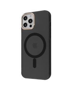 Чохол накладка для iPhone 12/12 Pro Proove Cuprum Case MagSafe Чорна (Black)