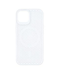 Чохол накладка для iPhone 15 TPU+PC AeroCool MagSafe Біла (White)