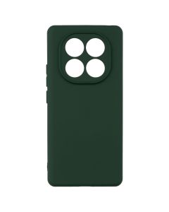 Чохол накладка для Xiaomi Redmi Note 14 Pro Silicone Cover Full Зелена (Dark Green)