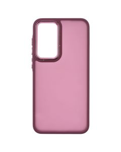 Чохол накладка для Samsung A35 TPU+PC Space II Color Matte Бордова (Bordo)