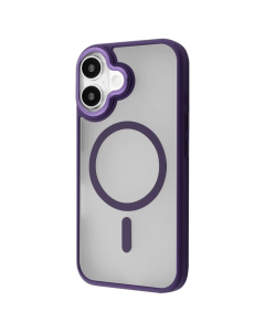 Чехол-накладка для iPhone 16 Proove Essence Case MagSafe Фиолетовый (Deep Purple)